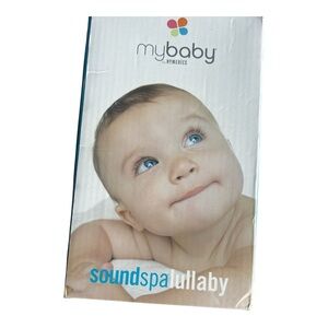 MyBaby Lullaby Sound Machine & Projector – Baby Sleep Machine White Noise *NIB*